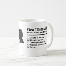 Je pense que j'aime mon Van Combo B Coffee Mug