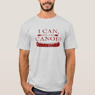 Je Peux, Canoë ? T-shirt (logo rouge)