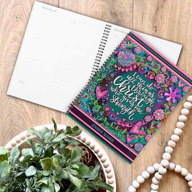 Je Peux Faire Toutes Les Choses Bible Verse Joli F (Créateur téléchargé)