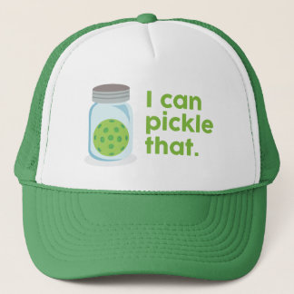 "Je peux mariner cela" casquette de Pickleball