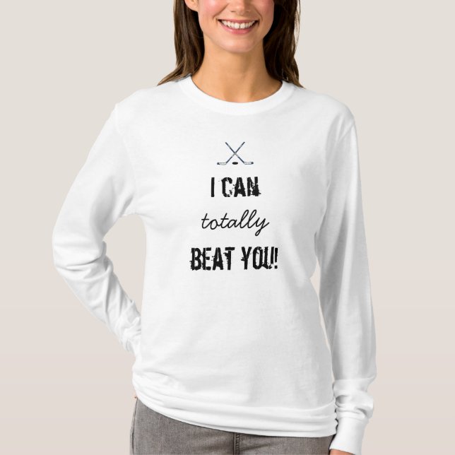 Je peux totalement vous battre sweat - shirt à (Devant)