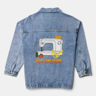 Je plains la bobine - veste en jean