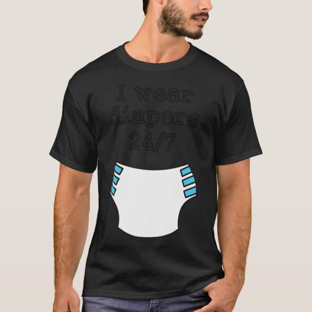 Je porte des couches 247 Essential T-Shirt (Devant)