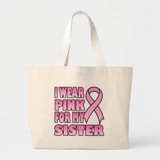Je porte le rose pour mon sac de soeur