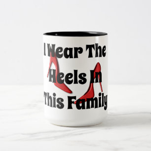 Je Porte Les Talons Dans Cette Mug De Café Amusant