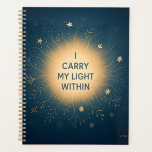 Je Porte Ma Lumière À L'Intérieur - Spirituelle Fe
