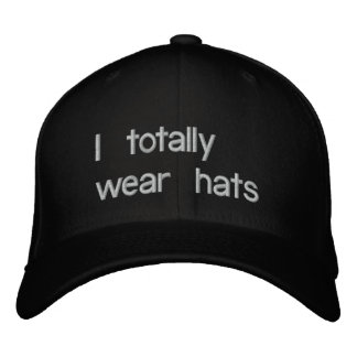 Je porte totalement le casquette