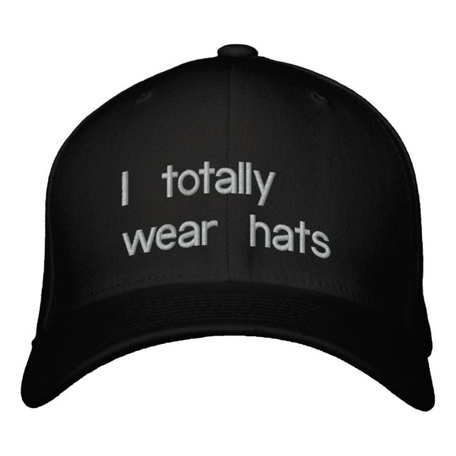 Je porte totalement le casquette (Devant)