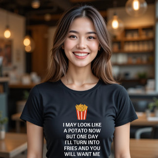 Je Pourrais Ressembler À Un T-shirt De Pomme De Te