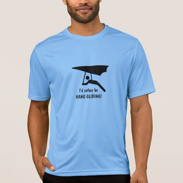 Je préfère être HANG GLIDING ! T-shirts (Devant)