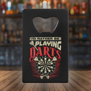 Je préfère jouer aux fléchettes - Drôle Dart Playe