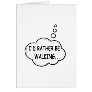 Je préfère marcher