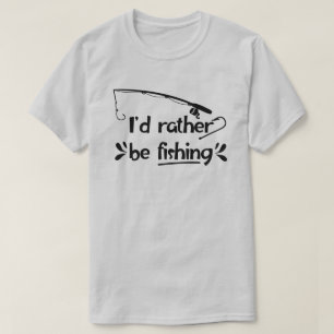 Je préférerais être le T-shirt Homme de pêche