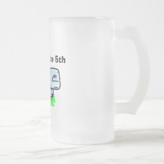 "Je prends la 5ème" tasse givrée