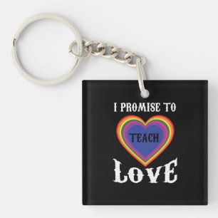Je Promets D'Apprendre L'Amour LGBTQ Enseignan