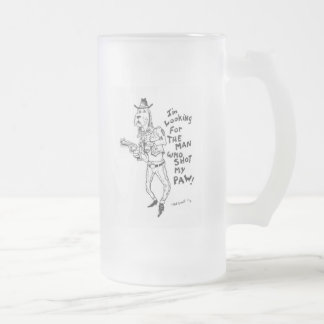 Je recherche l'homme qui a tiré ma patte ! Tasse