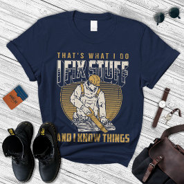 Je répare la chemise | T-shirt papa | Cadeau de Fê