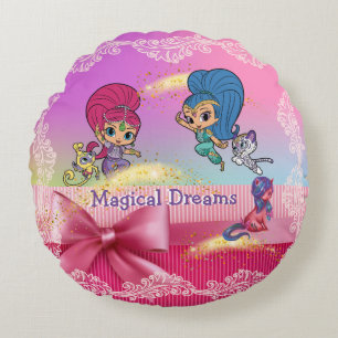 Je rêve de Jeannie Magical Dreams Coussin rond