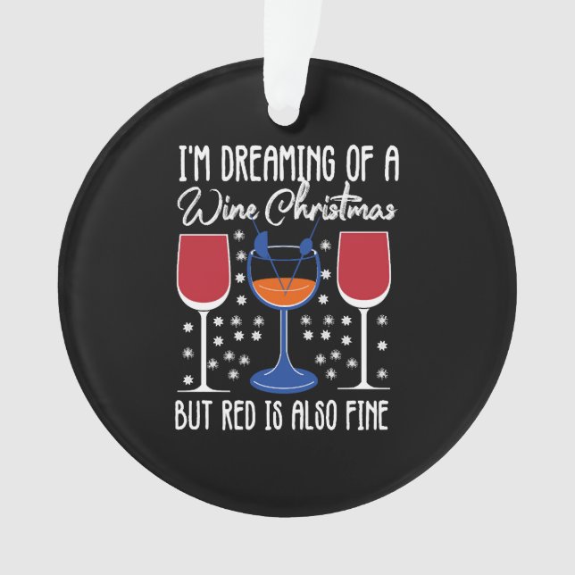 Je rêve d'un Noël blanc mais le rouge est aussi (devant)
