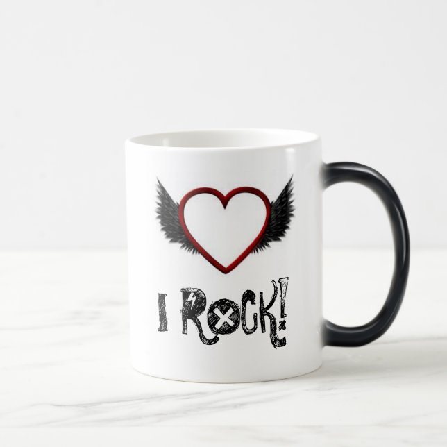 "Je roche !" Mug personnalisable (Droite)