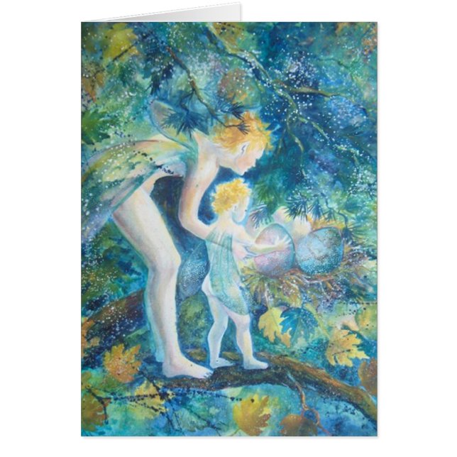 Je sais où les fées de bébé viennent de la carte (Devant)