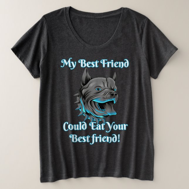 "Je Secourt les chiens", chien drôle (Design devant)