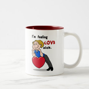 Je sens l'amour malade Mug