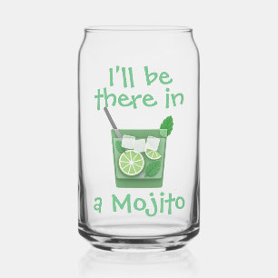 "Je serai là dans un Mojito" Amusant slogan de coc