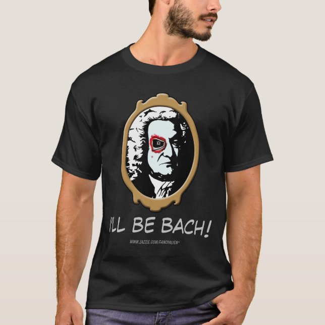 Je serai T-shirt de Bach (Devant)