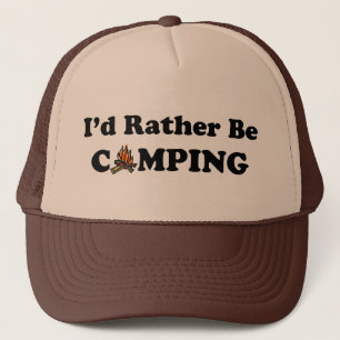 Je serais plutôt casquette campant de feu de camp