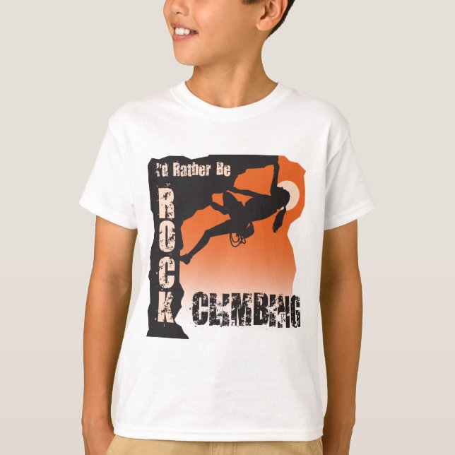 Je serais plutôt femelle de T-shirt d'escalade de (Devant)