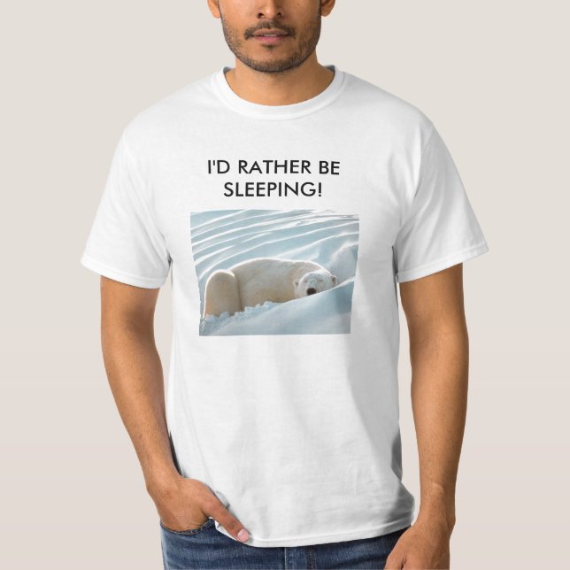 Je serais plutôt T-shirt de sommeil (Devant)