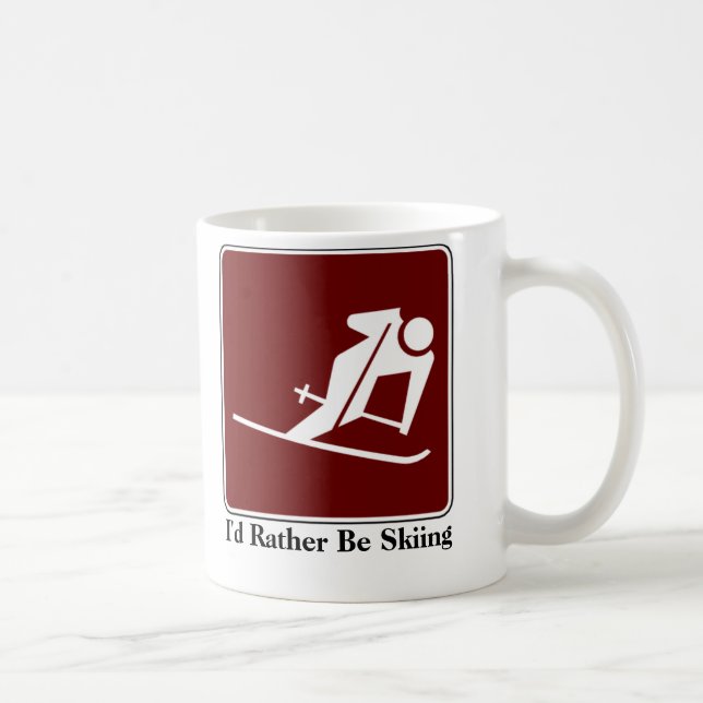 Je serais plutôt tasse de café de ski (Droite)