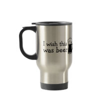 Je souhaite que c'ait été tasse de voyage de bière