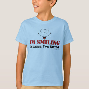 Je souris parce que j'ai pissé ! T-shirts
