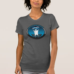 Je soutiens CBM - le T-shirt gris des femmes