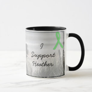 Je soutiens Heather, accident de tasse de café de