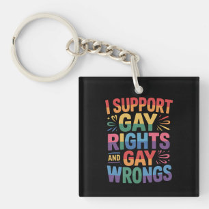 Je soutiens les droits gays et les torts gays, all