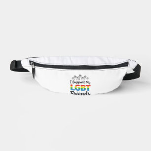 Je soutiens mes amis LGBT Vectoriel de Fierté Arc-