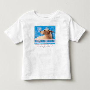 Je suis adoptée et je suis belle ! T-shirt pour no