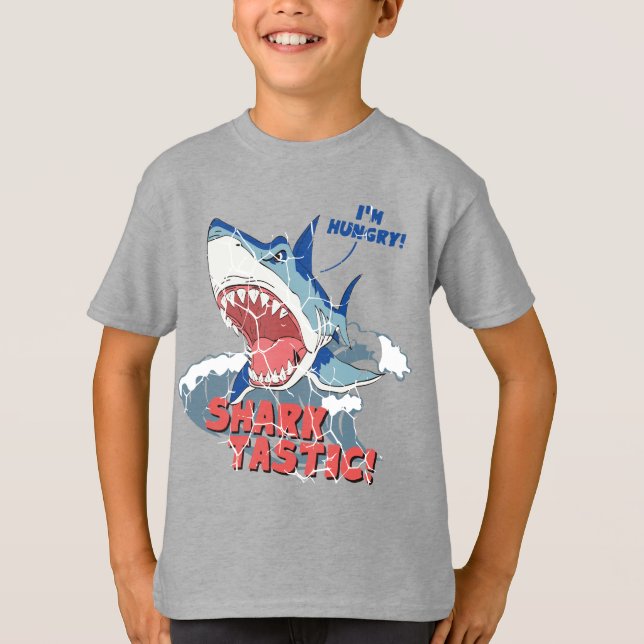 Je suis affamé Shark Tastic Baby T-shirt (Devant)