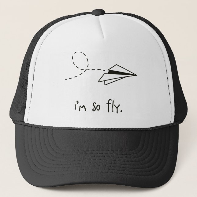 je suis ainsi mouche. casquette de camionneur de (Devant)