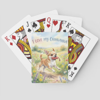 Je suis amoureux de mon jeu de cartes classique Ch