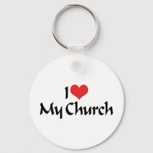 Je suis amoureux de mon porte-clés d'église