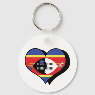 Je suis amoureux du Swaziland Porte-clés