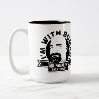 Je suis avec Bomar - grande tasse de café d'Ol