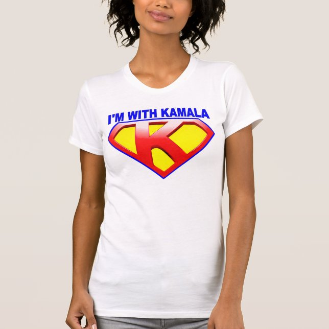 Je suis avec Kamala Emblem T-shirt (Devant)