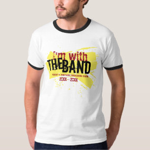 Je suis avec la bande   T-Shirt papa de la bande m
