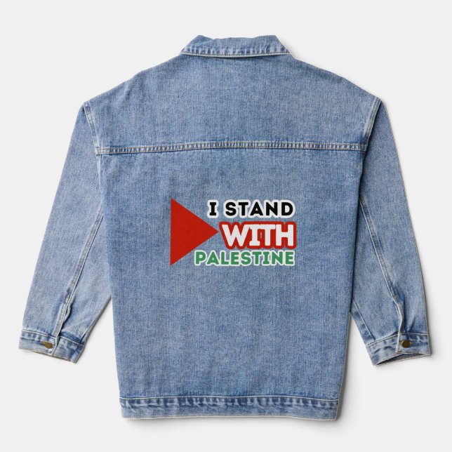 JE SUIS AVEC LA PALESTINE (Verso)