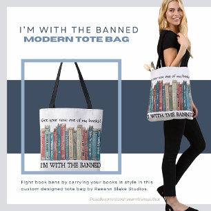Je suis avec le sac cabas littéraire interdit